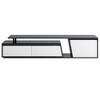 Modern Minimalist Rectangle Extendable TV Stand Wooden TV Cabinet With 2 Drawers 1 Cabinet Easy Assembly Entertainment Center TV Stand - 3 of 4