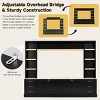 102.3" Farmhouse Entertainment Center Wall Unit for 75" TV,Large TV Stand with Bookshelves & Adjustable Shelves for Living Room-Baofuwish - 3 of 4