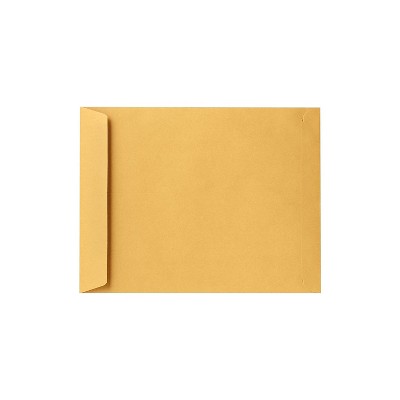 LUX 11 1/2 x 14 1/2 Open End Envelopes 500/Pack 28lb. Brown Kraft (318-500)