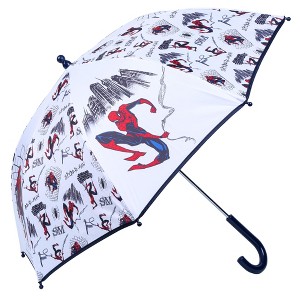 Disney Marvel The Amazing Spider-Man Swinging Through the City Stick Umbrella for Kids - 1 of 3