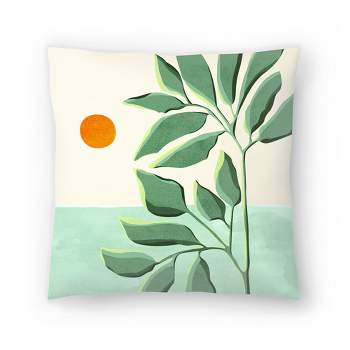 Americanflat Botanical Floral Room Decor Throw Pillow By Modern Tropical