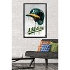 Trends International MLB Oakland Athletics - Drip Helmet 22 Framed Wall Poster Prints - 2 of 4