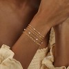 Gold Bracelets for Women Non Tarnish, 14K Gold Plated Chunky Cuff Bracelet Gold Bangles Bracelet for Women Trendy - 2 of 4