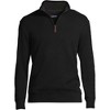 Lands' End Men's Bedford Rib Quarter Zip Sweater - 3 of 4