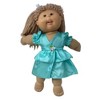 Doll Clothes Superstore Handmade Mint Green Dress Fits 15-16 Inch Baby And Cabbage Patch Kid Dolls - 2 of 4
