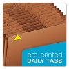 Pendaflex Heavy-Duty Expanding Open Top File 31 Pockets 1/3 Tab Letter Brown R217DHD - 4 of 4
