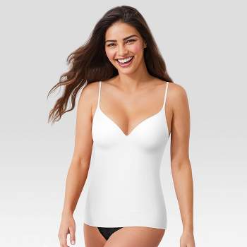 Maidenform Cover Your Bases Camisole Shapewear Top Cool Comfort
