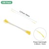 Unique Bargains DIY Crafts Wedding Floral Picks Artificial Flower Stamen Kit 100 Pcs - 3 of 4