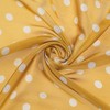 Elerevyo Women's Satin Polka Dots Square Contrast Color Silky Neck Scarves 27.6" 1 Pc - 4 of 4