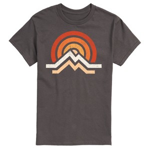 Men's - Instant Message - Simple Mountains Short Sleeve Graphic T-Shirt - 1 of 4
