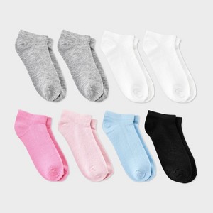 Kids' 8pk Low Cut Socks - Dealworthy&#8482 - 1 of 3