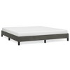 vidaXL Bed Frame Dark Gray 76 in.x79.9 in. King Velvet - 2 of 4