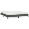 vidaXL Bed Frame Dark Gray 76 in.x79.9 in. King Velvet - image 2 of 4