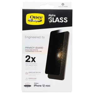 OtterBox Alpha Glass Privacy Screen Protector for Apple iPhone 12 mini - 1 of 1