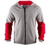 Hayabusa Wingback Classic Fit Zip-Up Hoodie - Small - Gray/Red - 2 of 2