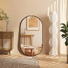 Metal Oval Wall Mirror – Living Room & Bathroom Ready - 2 of 4