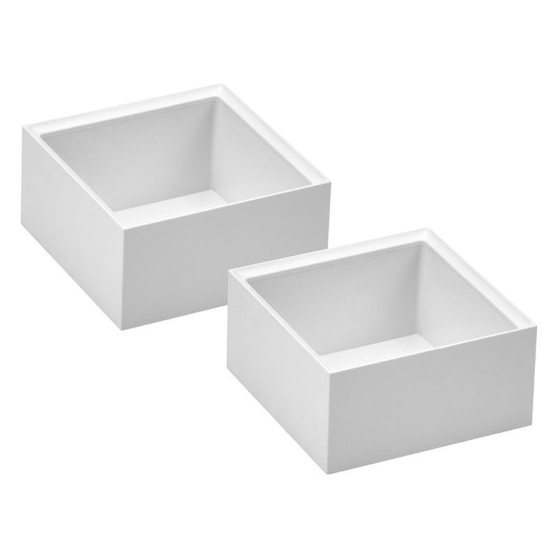 4pc Office Konnect Stackable Desk Organizer White - Bostitch, 5 of 8