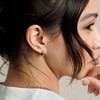 Made By Mary | Gloss Huggie Hoop Earrings - 2 of 4