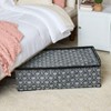The Lakeside Collection Damask Bedroom or Closet Storage Bin Organizer - Underbed Storage Bin - 2 of 2