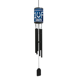 NFL Wind Chime, #1 Fan with Team Logo - Indianapolis Colts - 1 of 2