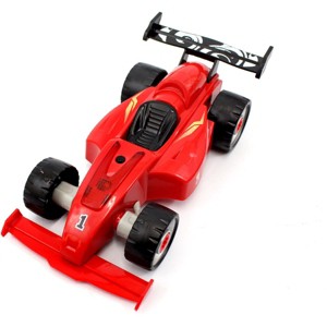 JuzToys Take Apart Toys for Boys Formula Racing Car, Construction Pieces to Build Your Own Car, Lights, Sound & Power Drill, Stem Toys for Kids - 1 of 4