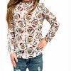 Girl Santa Mesh Top - Sterling Kreek - 3 of 3