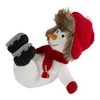 Northlight Fallen Ice Skating Snowman Christmas Figure - 10" - 3 of 4
