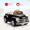 12V Kids Ride On Car, Battery Powered Electric Vehicle With Remote Control, Spring Suspension, Led Light and Music for Toddler Boys Girls 3-10 - 3 of 4