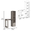 NicBex Bookcases for Living Room 6-shelf Home Writing Desk Unit Bookshelf for Home Office, and Bedroom Storage - 2 of 4