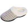 Roxoni Women’s House Slippers Knit Fleece Lined Cozy Clog House Shoes - 3 of 4