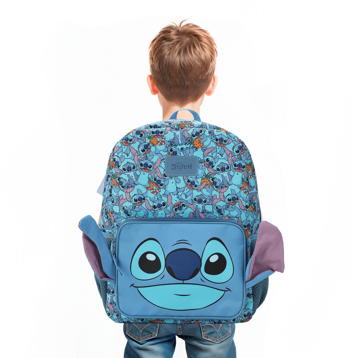 Disney Stitch Character Print 16" Backpack & Lunch Kit Value Set - thumbnail 7