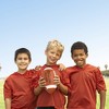 GoSports Rubber Footballs - 6 Pack of Youth Size Balls with Pump & Carrying Bag - 2 of 4
