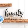 The Lakeside Collection Country Inspiration Word Blocks - Family is Everything - image 2 of 3