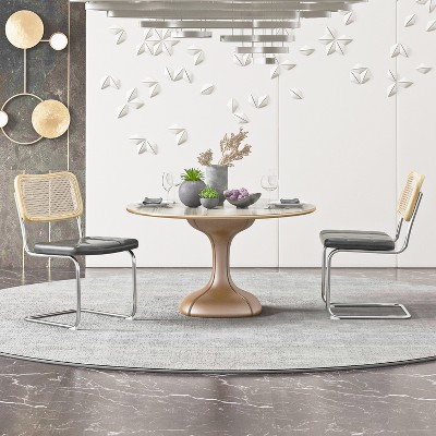 Set of 4/Set of 2 Accent Dining Chair, Rattan Chair for Dining room, Living room-ModernLuxe