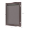 23.5" x 31.5" UV-Resistant Sports Jersey Frame Display Case - 3 of 4
