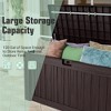 LACOO 120 Gal. Large Deck Box, Lockable Storage Box - 3 of 4