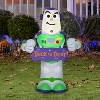Gemmy Airblown Inflatable Stylized Buzz w/Banner Disney, 3.5 ft Tall, Multicolored - 2 of 3