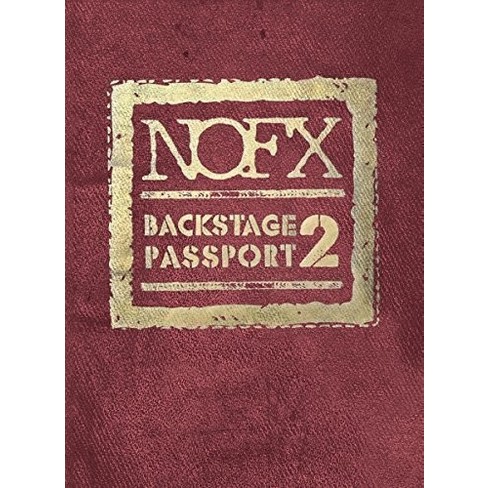 Nofx Backstage Passport 2 Dvd 15 Target