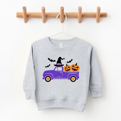 The Juniper Shop Witch Farm Truck Toddler Graphic Sweatshirt