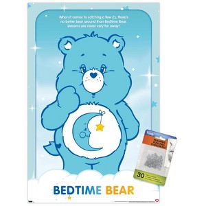Trends International Care Bears - Bedtime Bear Unframed Wall Poster Prints - 1 of 4