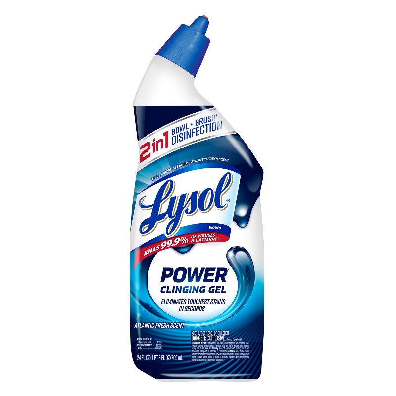 Lysol Power Toilet Bowl Cleaner - 24oz, 1 of 10