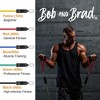 Bob and Brad Resistance Bands Set for Workout Stackable Up to 125-150 lbs, Exercise Bands with Door Anchor, Ankle Straps, Handles and Carry Case - 3 of 4