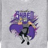 Men's - Teenage Mutant Ninja Turtles - Live And Let Shred Graphic Fleece Sweatshirt - 2 of 4