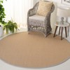 Napa Faux Sisal Small Boucle Weave NFS108 UV Resistant, Stain Resistant, Soft Surface, Non-Shedding Indoor/Outdoor Rugs - Safavieh - 2 of 4