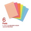 Staples Sticky Notes 4" x 6" Golden Hour Collection Lined 100 Sheets/Pad 6 Pads/Pack (ST62871) - 2 of 4