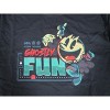 PacMan Ghostly Fun Men's Black Long Sleeve Shirt - image 2 of 2