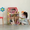 ShpilMaster Wooden Doll House with Toys and Furniture Accessories with LED light for Ages 3+ - 3 of 4