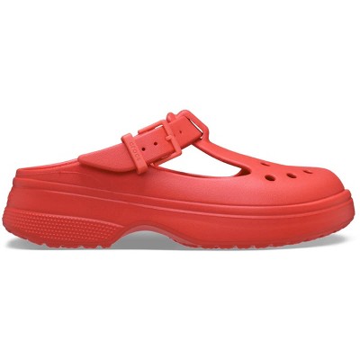 Crocs Womens Classic Mary Jane Flats Adjustable Clogs