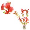 Unique Bargains Plastic Artificial Water Plants Aquarium Decorations Red 7.68" Heigh 1 Pc - 3 of 4