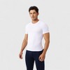 Anna-Kaci Active Men's Fitted Short Sleeve Performance T-Shirt with Stretch Fabric and Moisture-Wicking Comfort - 3 of 4